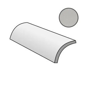 Спецэлемент Sant Agostino Akoya Quarter Round Silver Kry CSAQRASK30 1,3x30 полированный