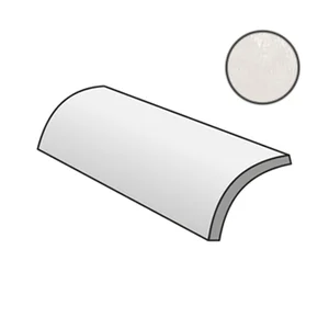 Спецэлемент Sant Agostino Akoya Quarter Round White CSAQRAWH30 1,3x30 матовый