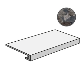 Ступень Sant Agostino Colorart Gradone 120 Carbon CSAGRCCA12 33x120 матовая