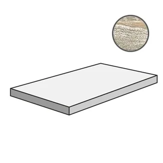 Ступень Sant Agostino Cortex Gradone Ang. Sx White 90 CSAGASCW90 33x90 матовая