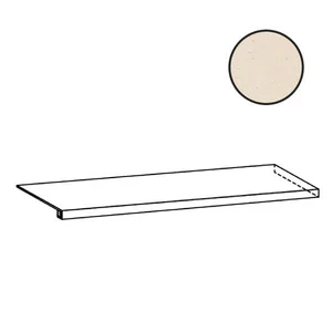 Ступень Sant Agostino Deconcrete Ang. Gradone De-Micro Dx Sand CSAGDDIS12 33x120 матовая