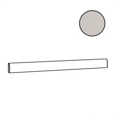 Бордюр Sant Agostino Deconcrete Battiscopa De-Micro Pearl CSABDIPE12 7,3x120 матовый