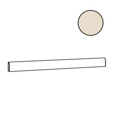 Бордюр Sant Agostino Deconcrete Battiscopa De-Micro Sand CSABDISA12 7,3x120 матовый