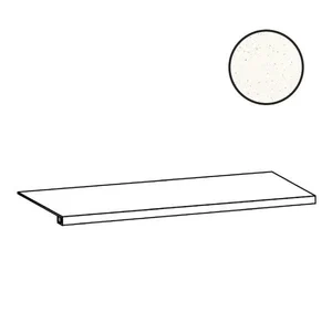 Ступень Sant Agostino Deconcrete Gradone De-Micro White CSAGDIWH12 33x120 матовая