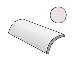 Спецэлемент Sant Agostino Decorline Decorwall Quarter Round Rose CSAQRDRO25 1,5x25 глянцевый