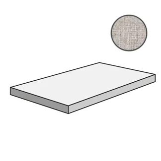 Ступень Sant Agostino Fineart Ang. Gradone 60 Sx Pearl CSAGASPE60 33x60 матовая