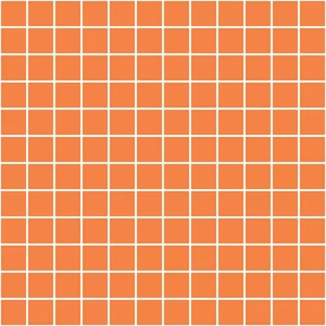 Мозаика Sant Agostino Flexi Mosaico Orange Brillo CSAMFORM01 30x30 глянцевая