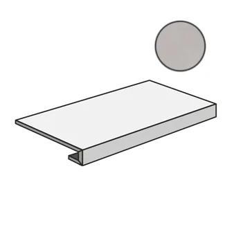 Ступень Sant Agostino Insideart Grey CSAGIGRN12 33x120 матовая