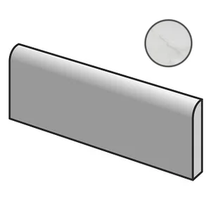 Спецэлемент Sant Agostino Inspire Bullnose Calacatta CSABNOCA25 5x25 матовый