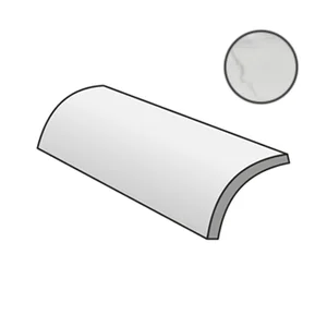 Спецэлемент Sant Agostino Inspire Quarter Round Bianco Calacatta CSAQRBCA25 1,5x25 матовый