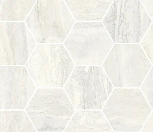 Мозаика Sant Agostino Invictus CSAMCIWK34 Maxi Class White Krystal 30x34,5 глянцевая