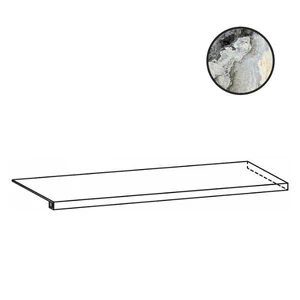 Ступень Sant Agostino Mystic Ang. Gradone Dx Ocean CSAGADMC12 33x120 полированная