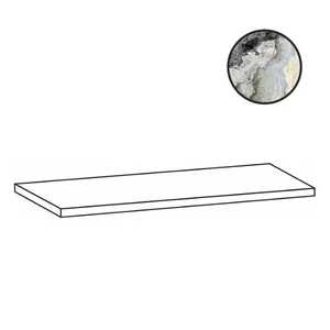 Ступень Sant Agostino Mystic Ang. Gradone Sx Ocean CSAGASMC12 33x120 полированная