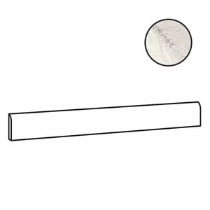Бордюр Sant Agostino Mystic Battiscopa Pearl Kry CSABMYPK60 7,3x60 полированный