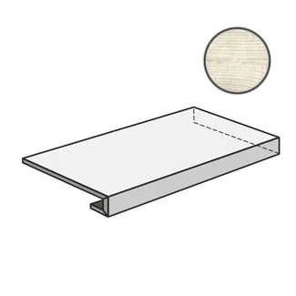 Ступень Sant Agostino Nature Ang. Gradone White 120 Dx As CSAGADWA12 33x120 матовая