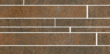 Мозаика Sant Agostino Oxidart Muretto Copper CSAMUOCO45 22,5x45 матовая