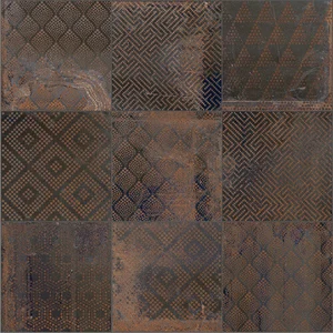 Керамогранит Sant Agostino Oxidart Patchwork Dark 20x20 матовый