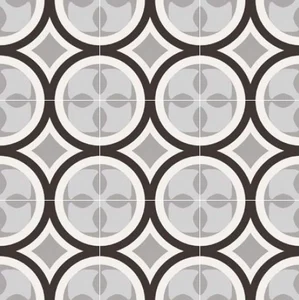 Плитка Sant Agostino Patchwork B&W 01 CSAPBW0120 20x20 матовая