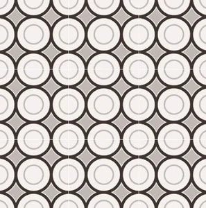 Плитка Sant Agostino Patchwork B&W 05 20x20 матовая