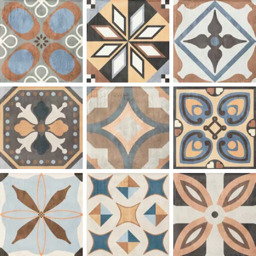 Плитка Sant Agostino Patchwork Colors Mix CSAPCOMX20 20x20 матовая