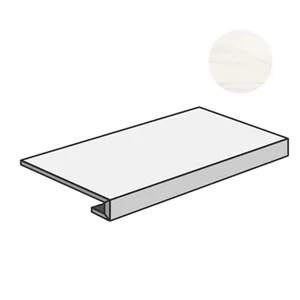 Ступень Sant Agostino Pure Marble Gradone 120 Covelano White CSAGRVWH12 33x120 матовая