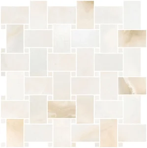 Мозаика Sant Agostino Pure Marble Rete Onice White Kry CSARONWK30 30x30 полированная