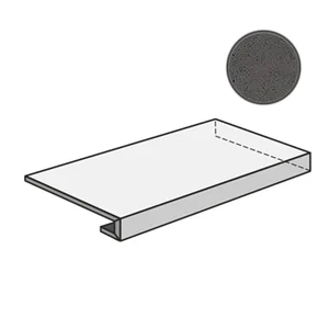 Ступень Sant Agostino Ritual Ang.Gradone Dx Night 120 CSAGADRN12 33x120 матовая