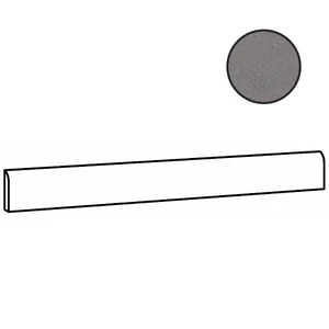 Бордюр Sant Agostino Sable Battiscopa Grey CSABSAGY60 7,3x60 матовый