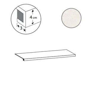 Ступень Sant Agostino Silkystone Gradone Light CSAGSKLI12 33x120 матовая