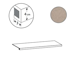 Ступень Sant Agostino Silkystone Gradone Taupe CSAGSKTA12 33x120 матовая