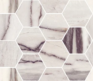 Мозаика Sant Agostino Star Maxi Class Marble Purple Krystal CSAMCMUK34 30x35 полированная