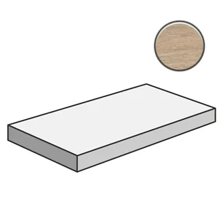 S.Wood Gradone Angolare 120 Dx Sand CSAGADWS33