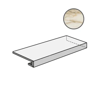 Ступень Sant Agostino Trumarmi Gradone Gold CSAGATGD12 33x120 матовая
