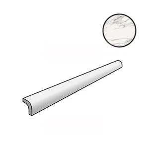 Бордюр Sant Agostino Trumarmi Quarter Round Extra Kry CSAQRTEK30 1,3x30 матовый