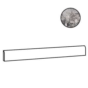 Бордюр Sant Agostino Venistone Battiscopa Dark Kry CSABVEKK60 7,3x60 полированный