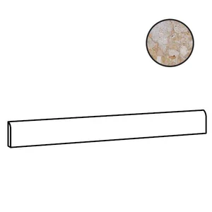 Бордюр Sant Agostino Venistone Battiscopa Gold CSABVEGD90 7,3x90 матовый