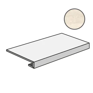 Ступень Sant Agostino Via Appia Gradone Vein Cut Ivory CSAGAVCI12 33x120 матовая