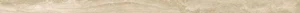 Бордюр Sant Agostino Via Appia Quarter Round Beige Kry CSAQRAVB30 1,3x30 полированный