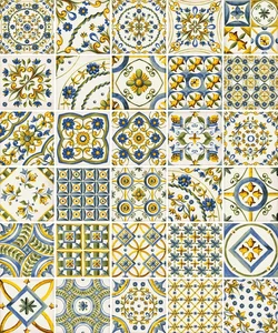 Декоративный элемент Sant Agostino Vita Fiore Mix Luc CSAFMXLU20 20x20 полированный