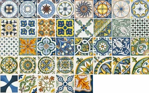 Декоративный элемент Sant Agostino Vita Sole Mix Mat CSASMIMA20 20x20 матовый