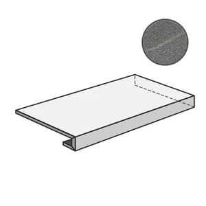 Ступень Sant Agostino Waystone Ang. Gradone 120 Dx Dark CSAGADWD12 33x120 матовая