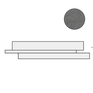 Декоративный элемент Sant Agostino Waystone Wall Dark CSAWWYDA06 3x12 матовый