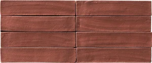 Керамогранит Sartoria Artigiana Fornace Red Brick Matt SAARFO04N 6x30 матовый
