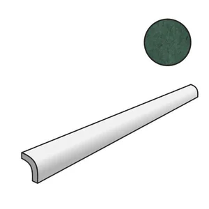 Бордюр Sartoria Materici Foresta Quarter Round Glossy SAMAT06Q 1,3x25 глянцевый