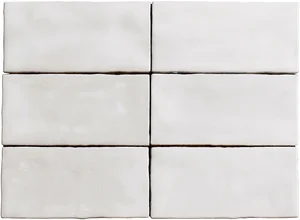 Плитка Sartoria Memorie Bianco Glossy SAME0113G 6,5x13 глянцевая
