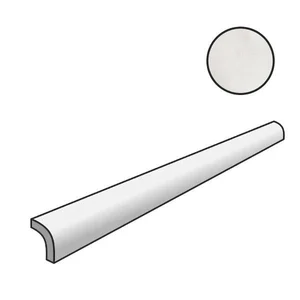 Бордюр Sartoria Tint Blanc Quarter Round Matt SATI01Q 1,3x32 матовый