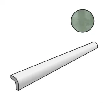 Tsquare Quarter Round Mint Teat Glossy TTTSW06Q