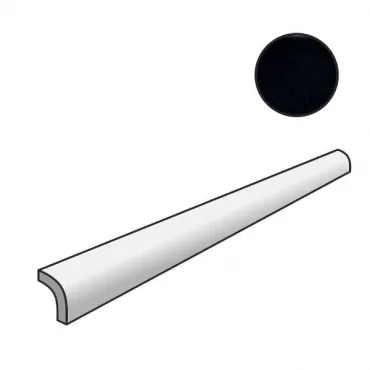 Бордюр Sartoria Vernici Quarter Round Dark Sky Glossy SAVE05Q 1,2x25 глянцевый