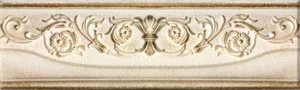 Бордюр Azori Savoy Avorio Border 6x20,1 глянцевый