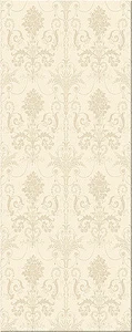 Плитка Azori Savoy Avorio Ornato 20,1x50,5 глянцевая